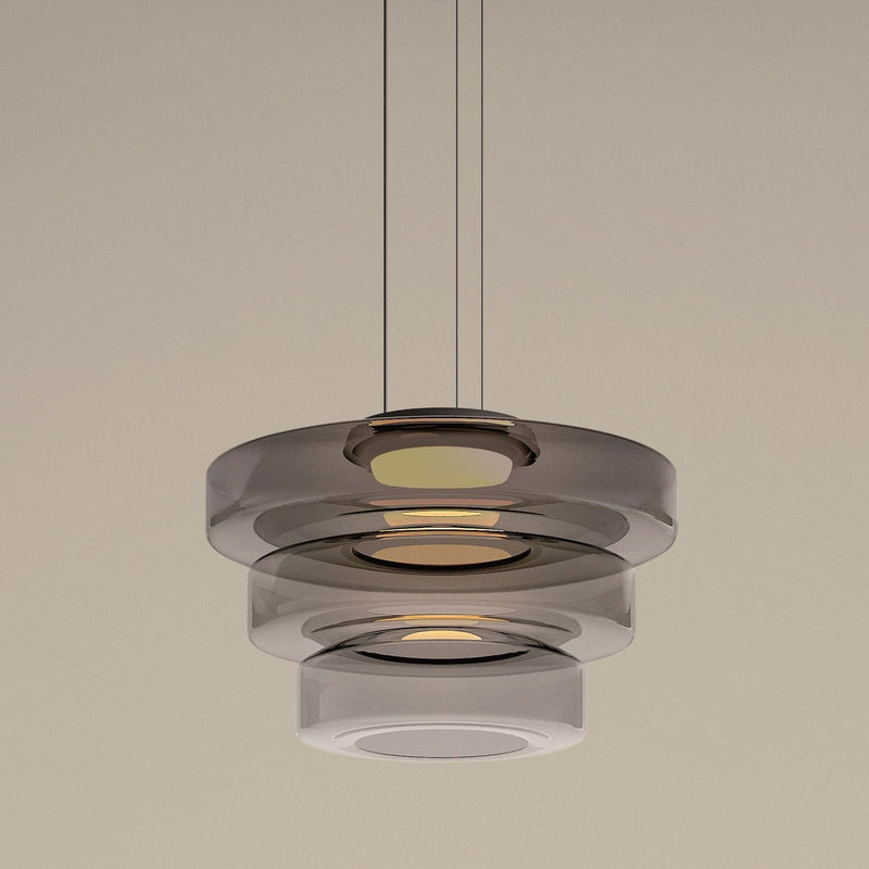 Glass Moon Pendant Light – Elegant & Modular Interior Lighting