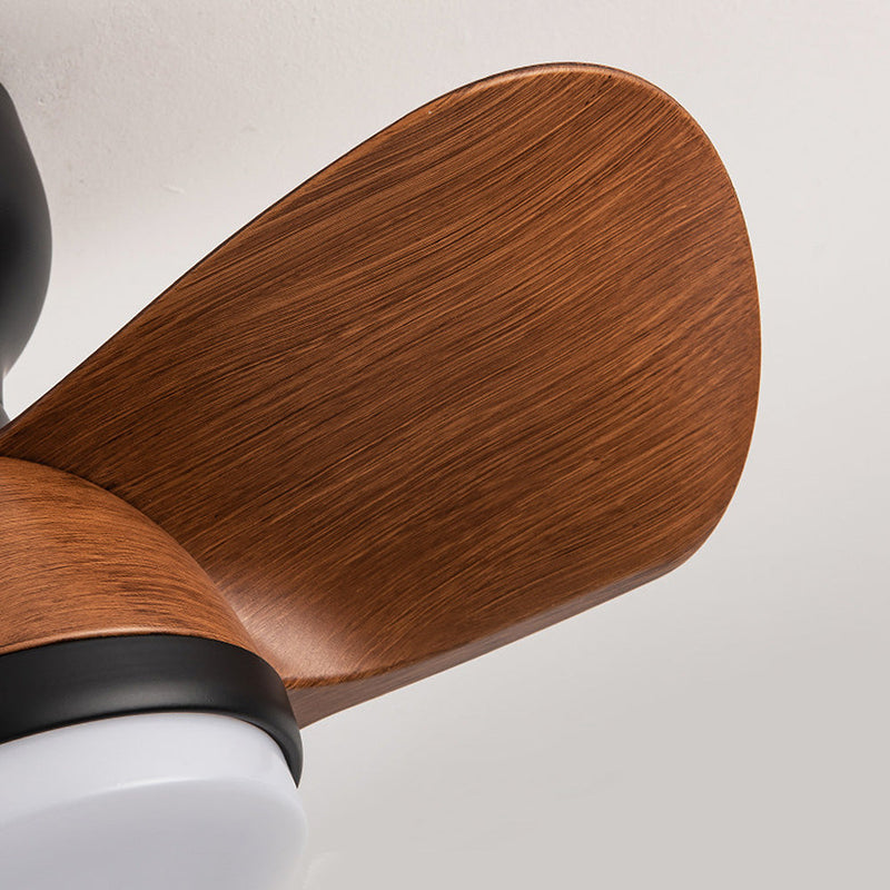 Wooden Ceiling Fan with LED Light – Modern Elegance & Optimal Comfort