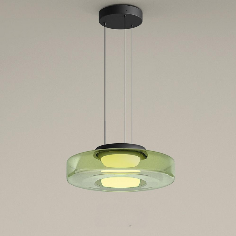 Glass Moon Pendant Light – Elegant & Modular Interior Lighting