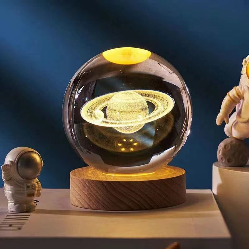 Lumiorb 3D Crystal Light – Creative & Modern Ambient Lighting