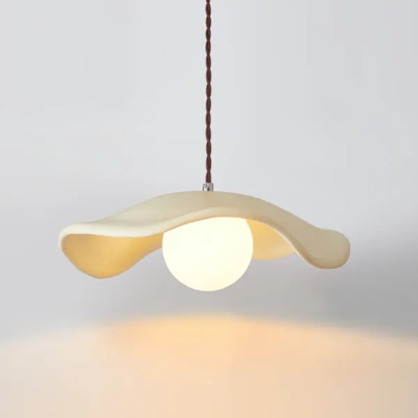 Lotus Wabi-Sabi Pendant Light – Nature-Inspired Modern Dining Room Luminaire