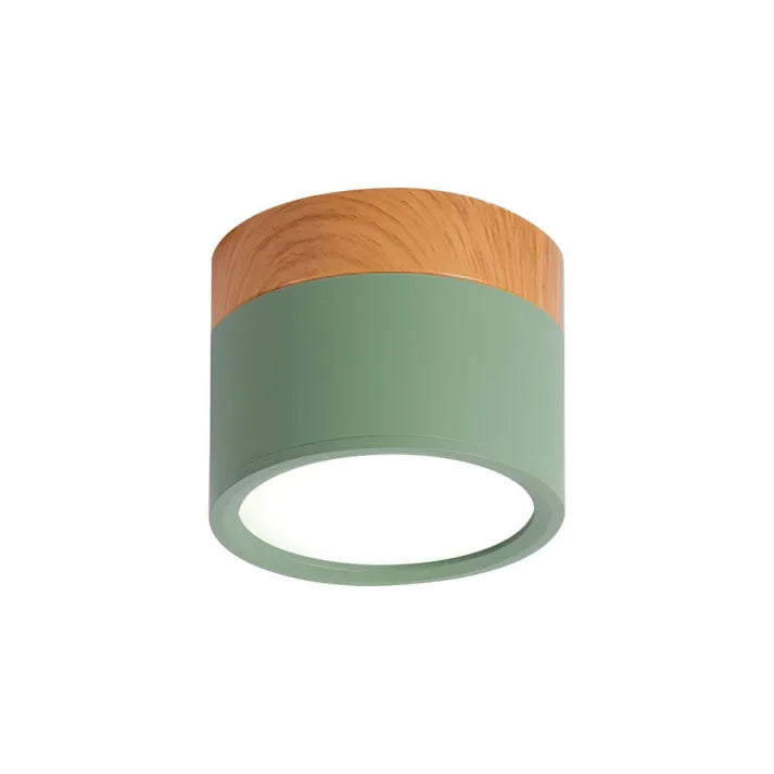 Nordic Cylindrical LED Ceiling Light – Modern & Energy-Efficient Hallway Illumination