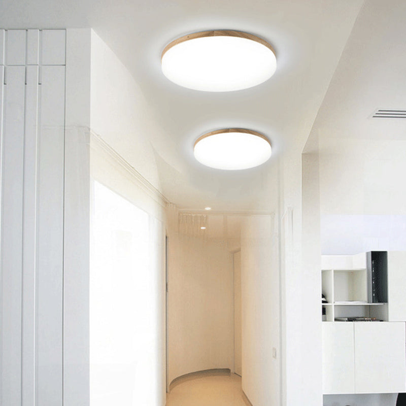 Simple Round LED Ceiling Light – Minimalist & Energy-Efficient Design