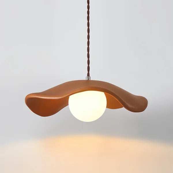 Lotus Wabi-Sabi Pendant Light – Nature-Inspired Modern Dining Room Luminaire