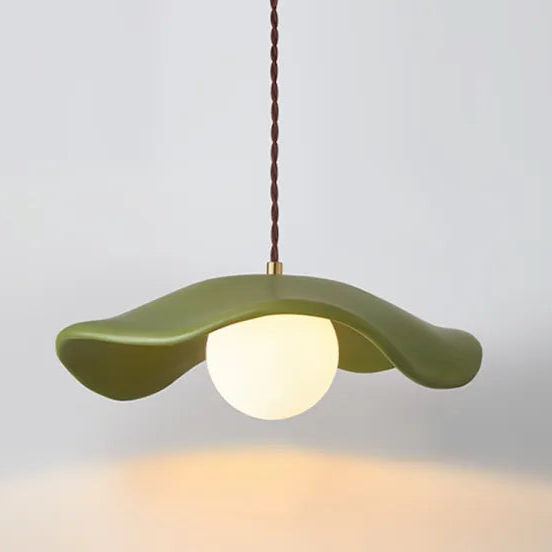 Lotus Wabi-Sabi Pendant Light – Nature-Inspired Modern Dining Room Luminaire