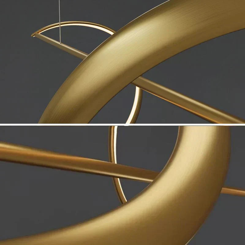 Whisper Linear Pendant Light – Modern Metal & Acrylic LED Lighting
