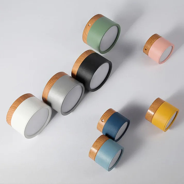 Nordic Cylindrical LED Ceiling Light – Modern & Energy-Efficient Hallway Illumination