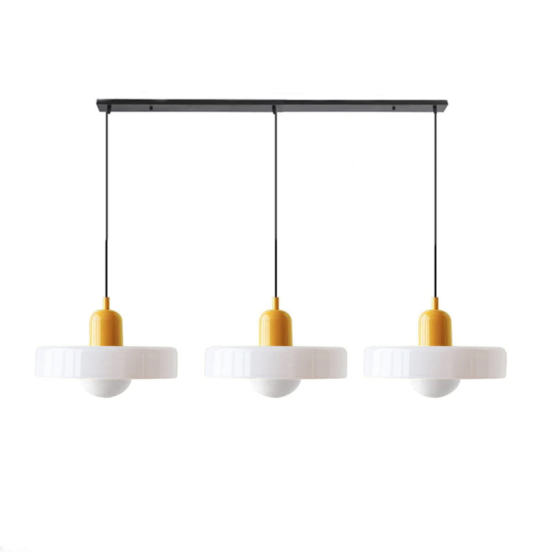 Simple Bauhaus Pendant Light – Elegant Glass Design for Dining & Living Spaces