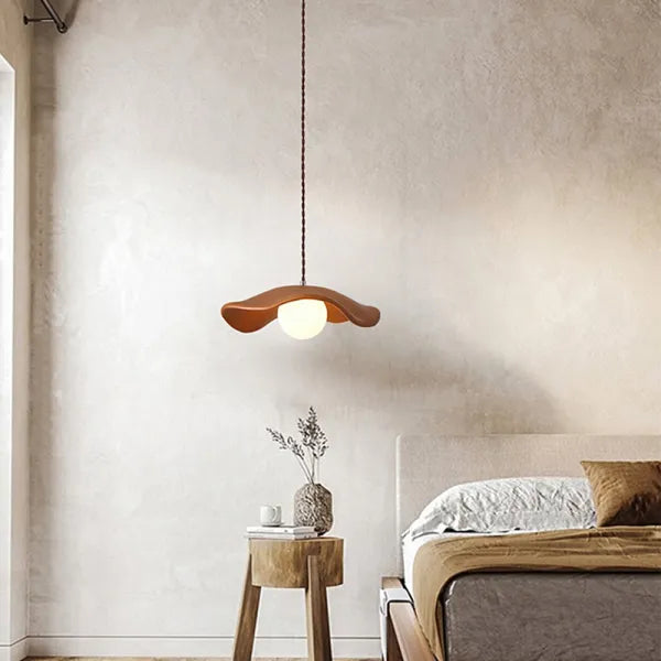 Lotus Wabi-Sabi Pendant Light – Nature-Inspired Modern Dining Room Luminaire