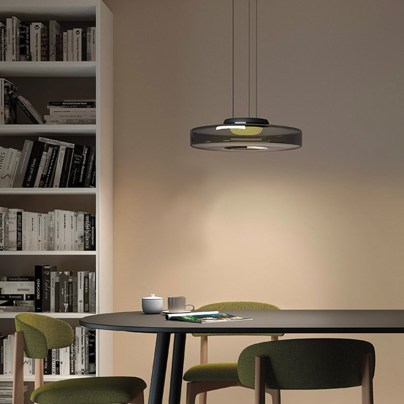 Glass Moon Pendant Light – Elegant & Modular Interior Lighting