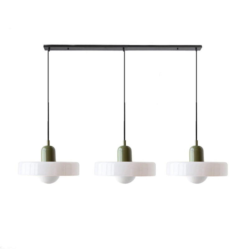 Simple Bauhaus Pendant Light – Elegant Glass Design for Dining & Living Spaces