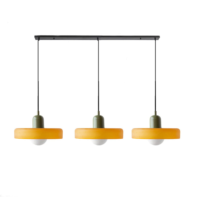 Simple Bauhaus Pendant Light – Elegant Glass Design for Dining & Living Spaces