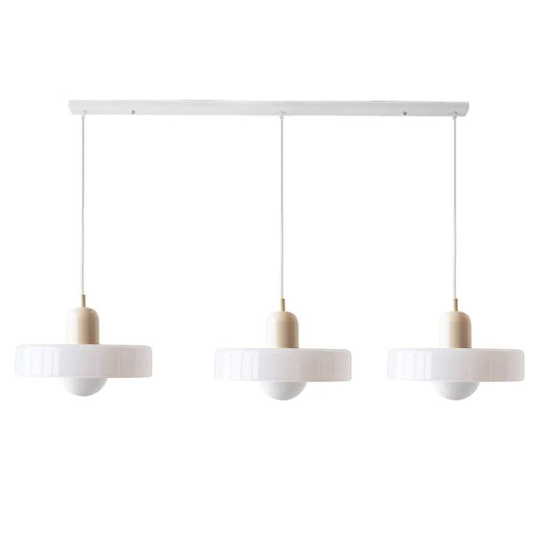 Simple Bauhaus Pendant Light – Elegant Glass Design for Dining & Living Spaces