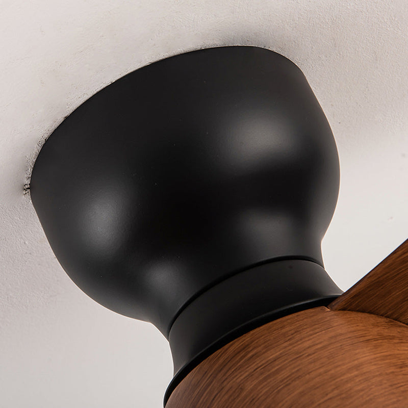 Wooden Ceiling Fan with LED Light – Modern Elegance & Optimal Comfort