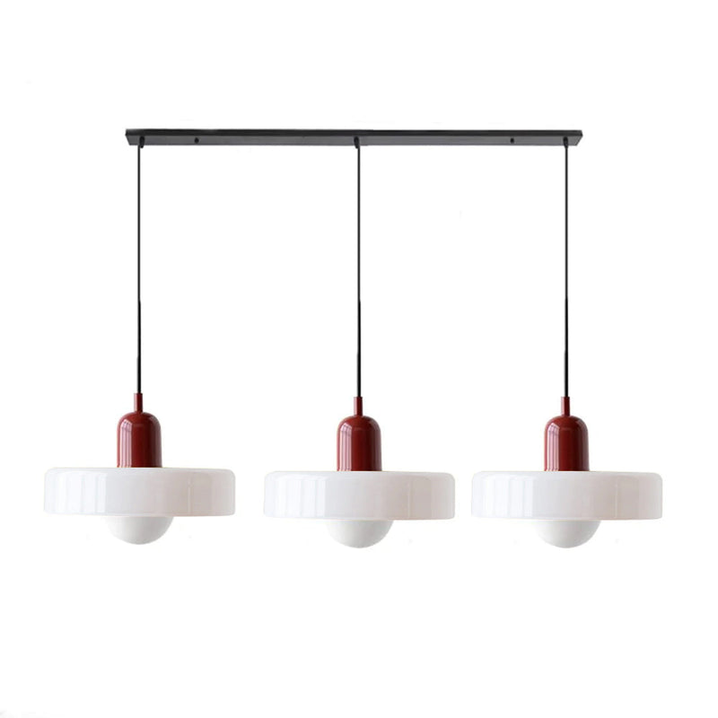 Simple Bauhaus Pendant Light – Elegant Glass Design for Dining & Living Spaces