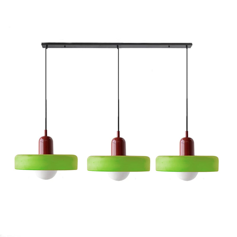 Simple Bauhaus Pendant Light – Elegant Glass Design for Dining & Living Spaces