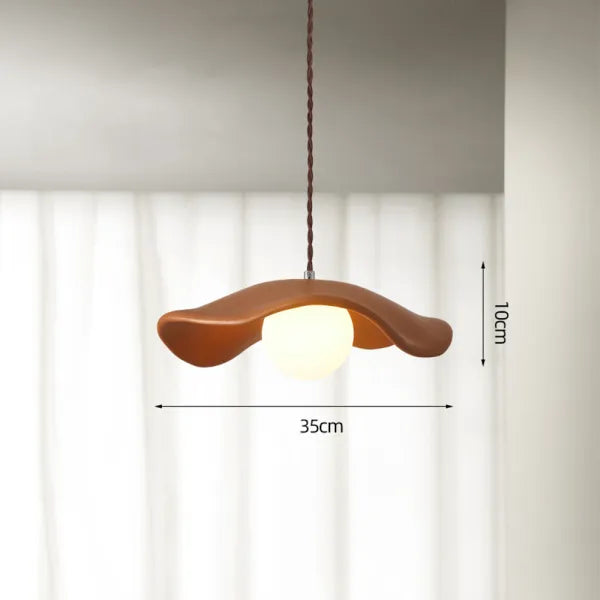 Lotus Wabi-Sabi Pendant Light – Nature-Inspired Modern Dining Room Luminaire