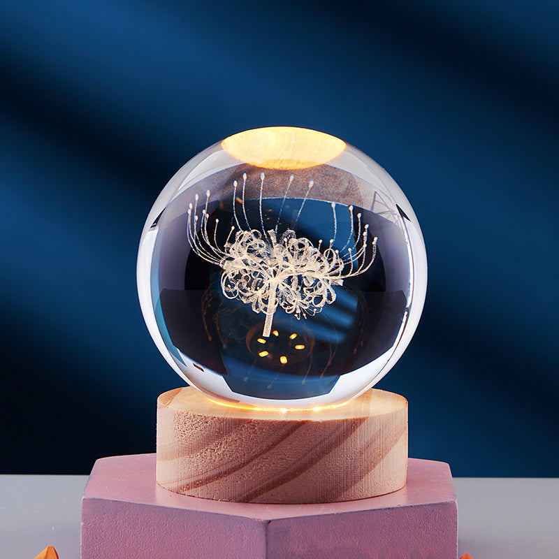 Lumiorb 3D Crystal Light – Creative & Modern Ambient Lighting