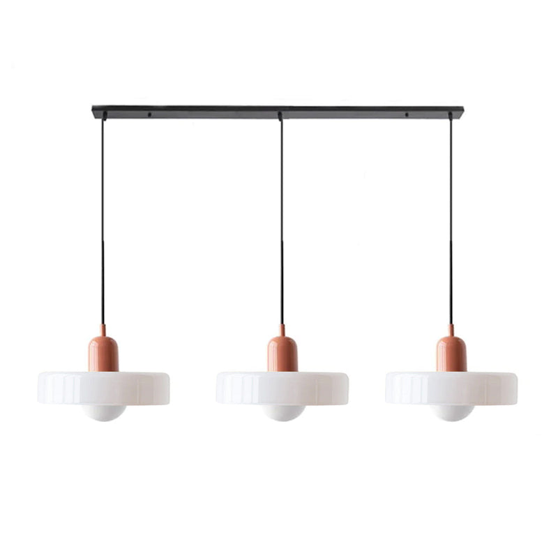Simple Bauhaus Pendant Light – Elegant Glass Design for Dining & Living Spaces