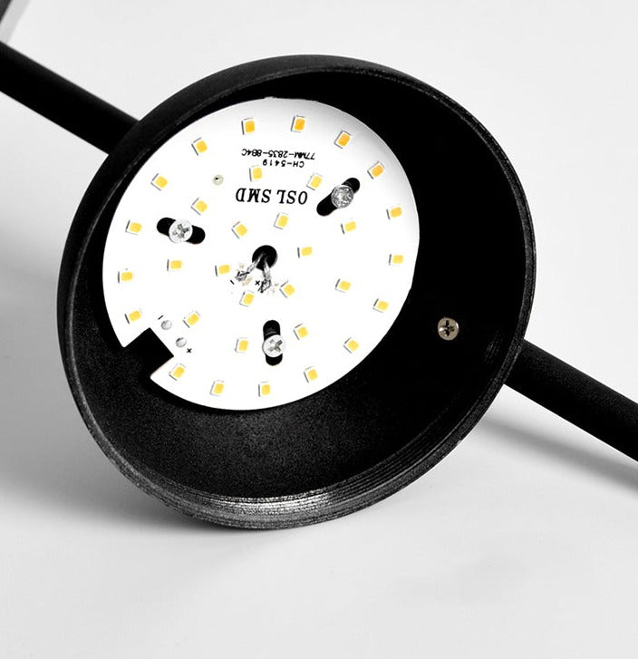 Tiraha Adjustable Pendant Light – Elegant Aluminum & Acrylic Design