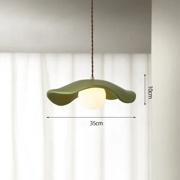 Lotus Wabi-Sabi Pendant Light – Nature-Inspired Modern Dining Room Luminaire