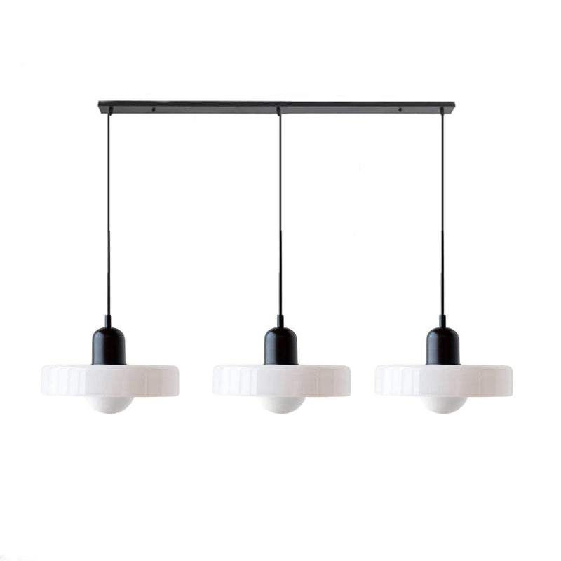 Simple Bauhaus Pendant Light – Elegant Glass Design for Dining & Living Spaces
