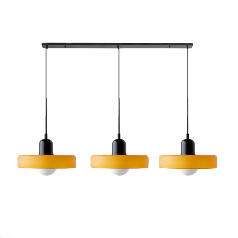 Simple Bauhaus Pendant Light – Elegant Glass Design for Dining & Living Spaces