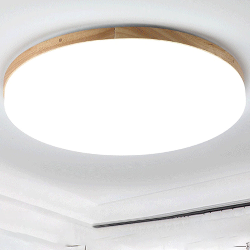Simple Round LED Ceiling Light – Minimalist & Energy-Efficient Design
