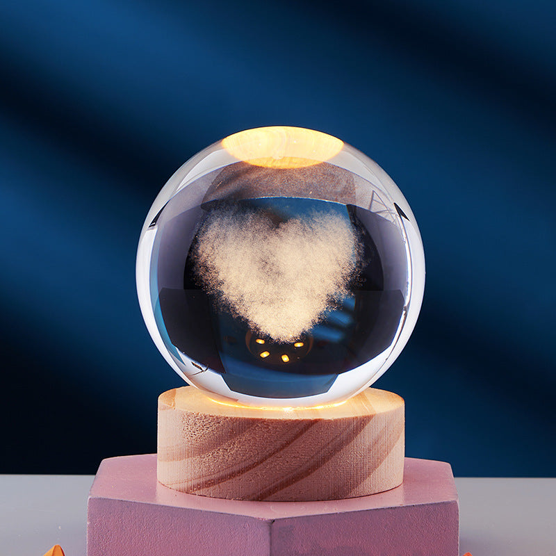 Lumiorb 3D Crystal Light – Creative & Modern Ambient Lighting