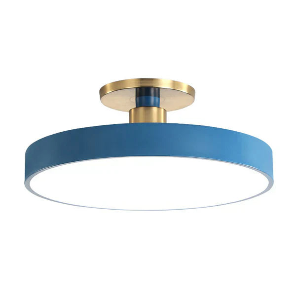 Minimalist Round LED Ceiling Light – Modern & Elegant Bedroom Illumination