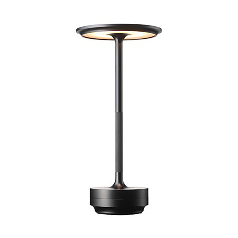 Metallic Cordless Table Lamp – Rechargeable Modern LED Light for Indoor & Outdoor