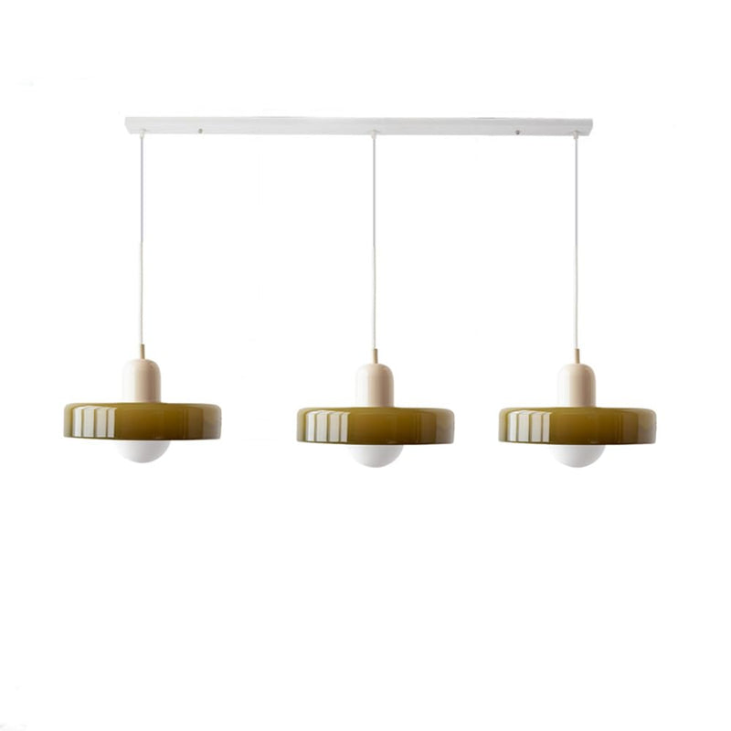 Simple Bauhaus Pendant Light – Elegant Glass Design for Dining & Living Spaces
