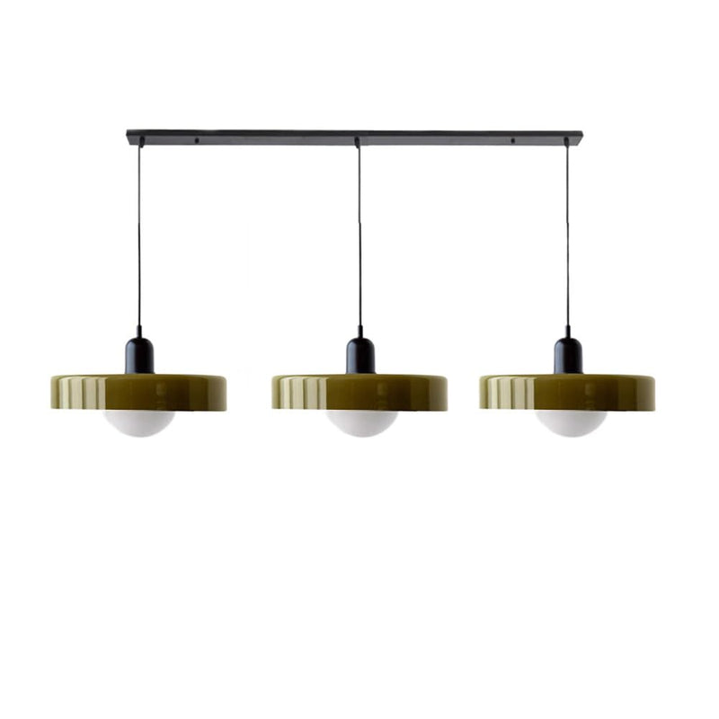 Simple Bauhaus Pendant Light – Elegant Glass Design for Dining & Living Spaces