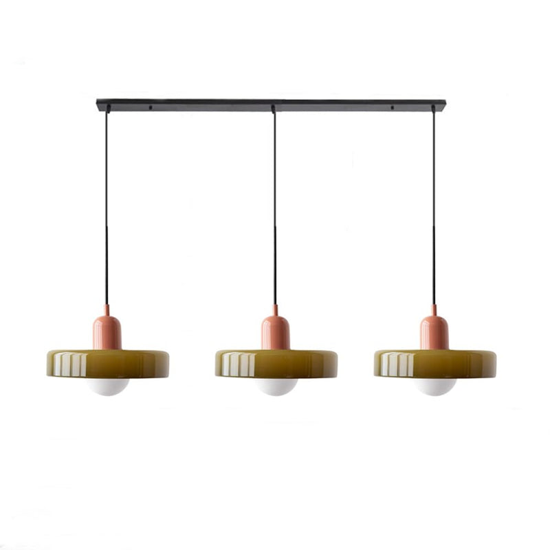 Simple Bauhaus Pendant Light – Elegant Glass Design for Dining & Living Spaces