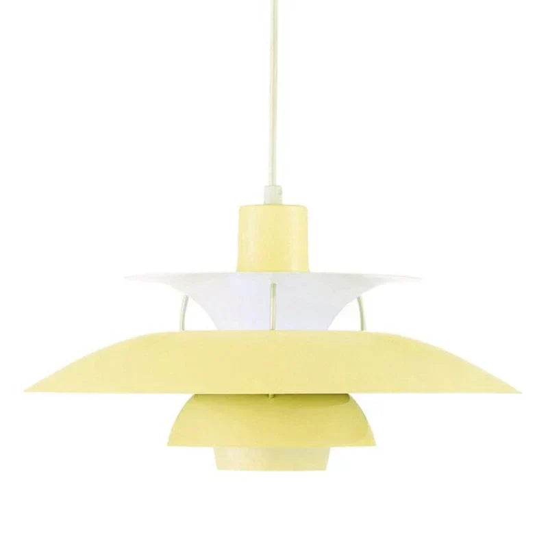 Morandi LED Pendant Lamp – Modern Colored Metal Hanging Light