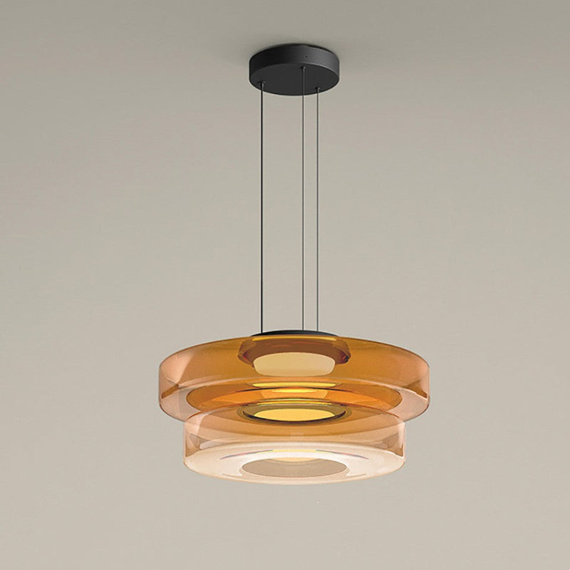 Glass Moon Pendant Light – Elegant & Modular Interior Lighting