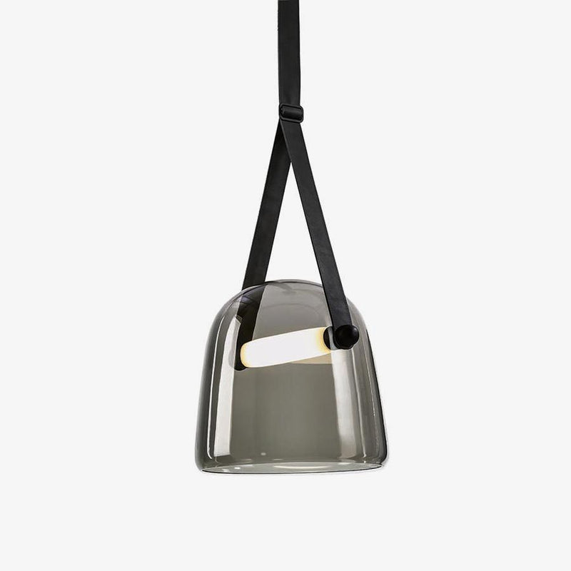 Mona Minimalist Pendant Light – Elegant Metal & Glass LED Design