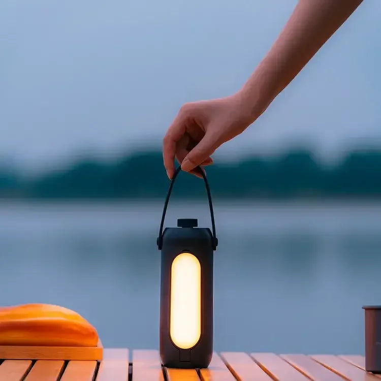 Foldable Camping Lamp – USB Rechargeable Light with 3 Colours & 180h Battery
