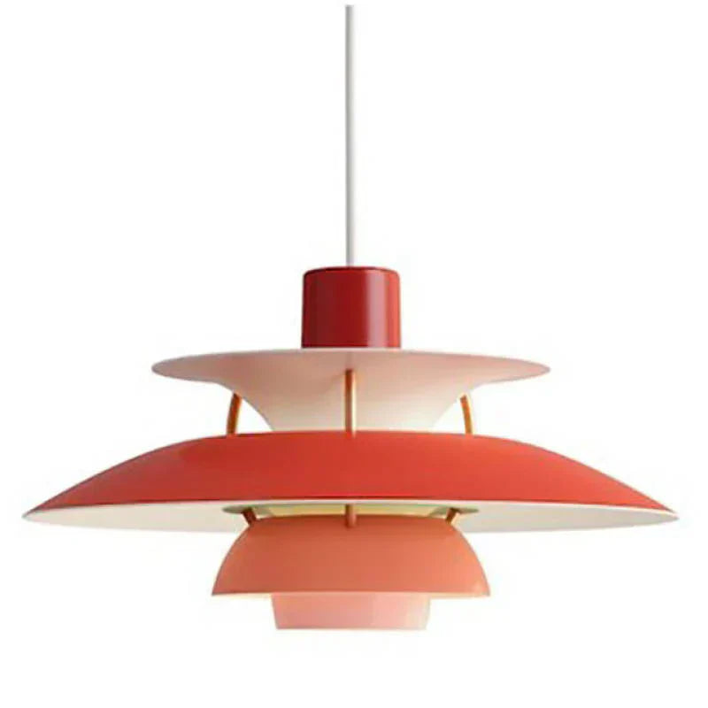 Morandi LED Pendant Lamp – Modern Colored Metal Hanging Light