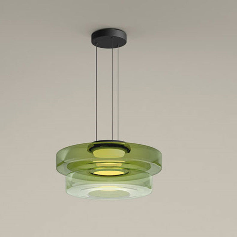 Glass Moon Pendant Light – Elegant & Modular Interior Lighting