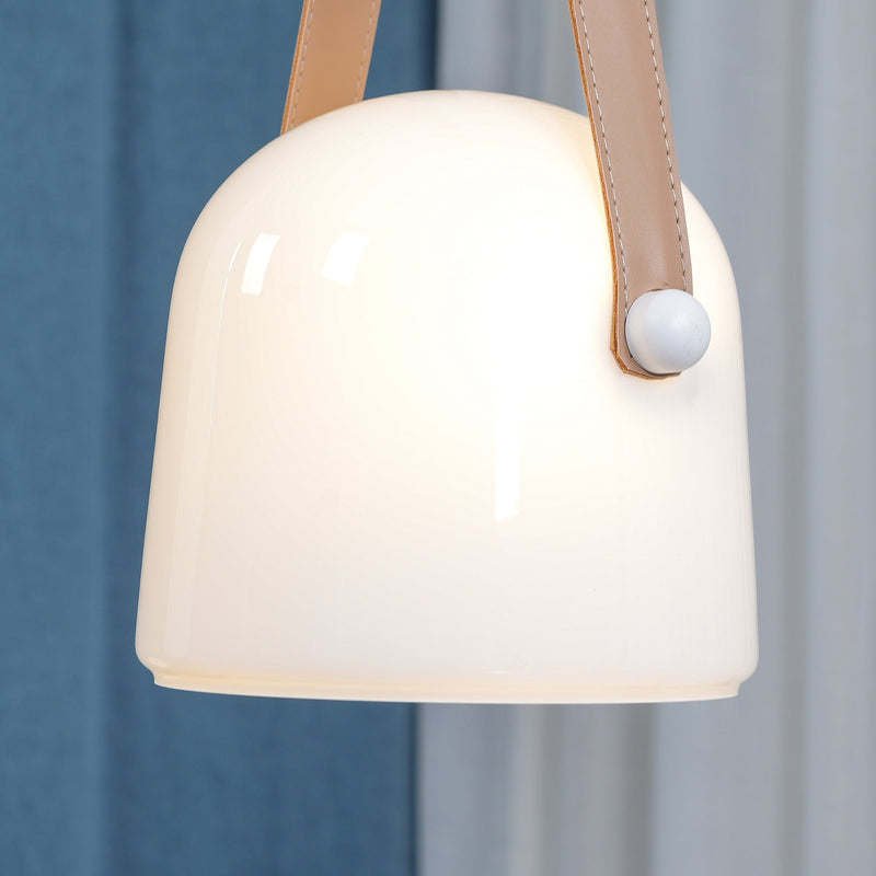 Mona Minimalist Pendant Light – Elegant Metal & Glass LED Design