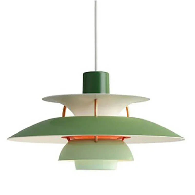 Morandi LED Pendant Lamp – Modern Colored Metal Hanging Light