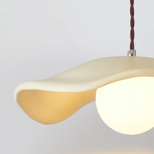 Lotus Wabi-Sabi Pendant Light – Nature-Inspired Modern Dining Room Luminaire