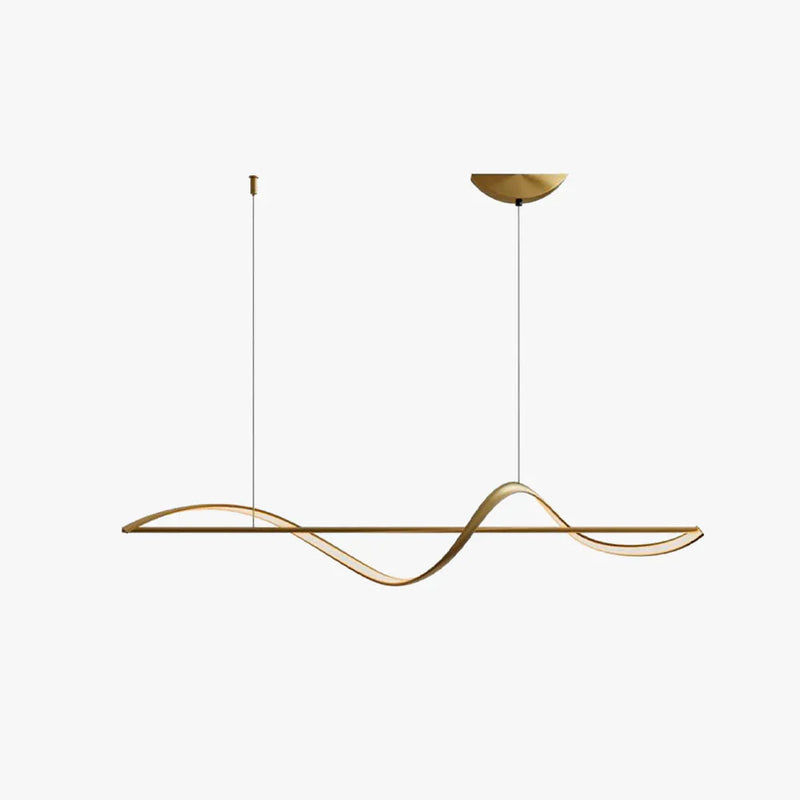 Whisper Linear Pendant Light – Modern Metal & Acrylic LED Lighting