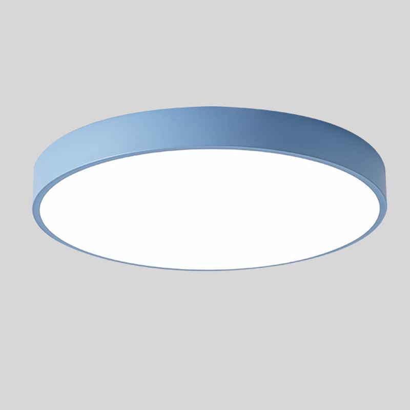 Nordic Wooden Macaroon LED Ceiling Light – Modern Wood & Metal Design