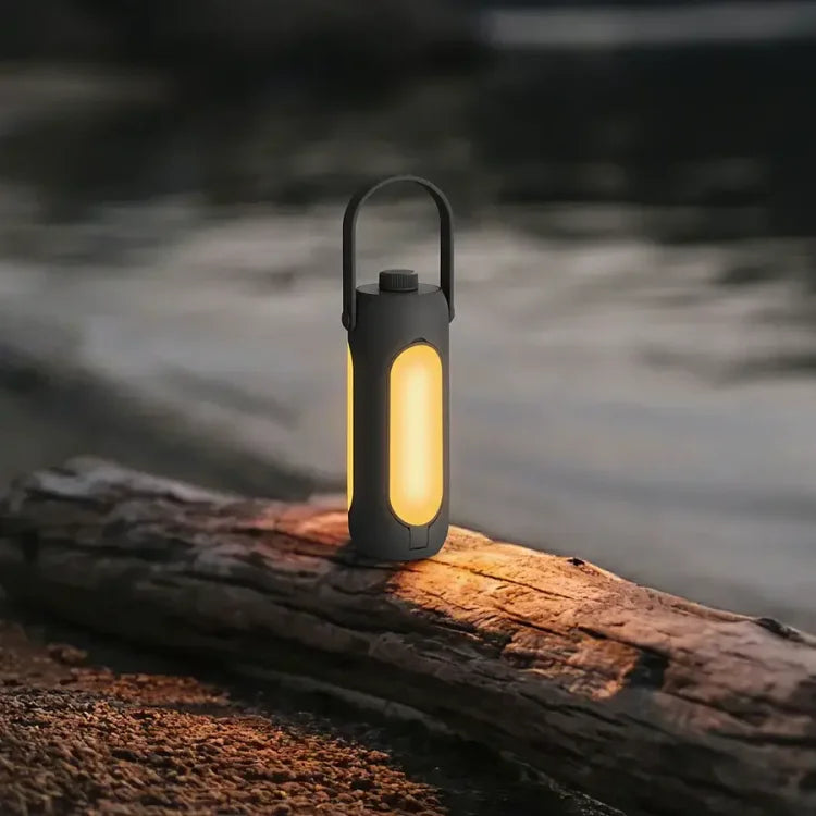 Foldable Camping Lamp – USB Rechargeable Light with 3 Colours & 180h Battery