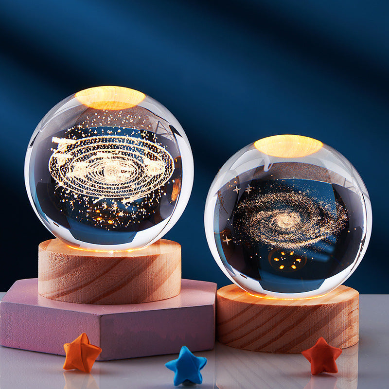 Lumiorb 3D Crystal Light – Creative & Modern Ambient Lighting