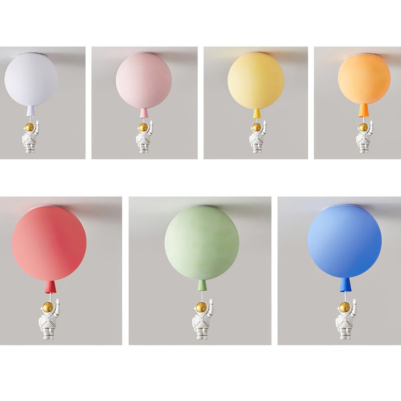 Astronaut Moon LED Pendant Light – Unique Space-Themed Ceiling Lamp