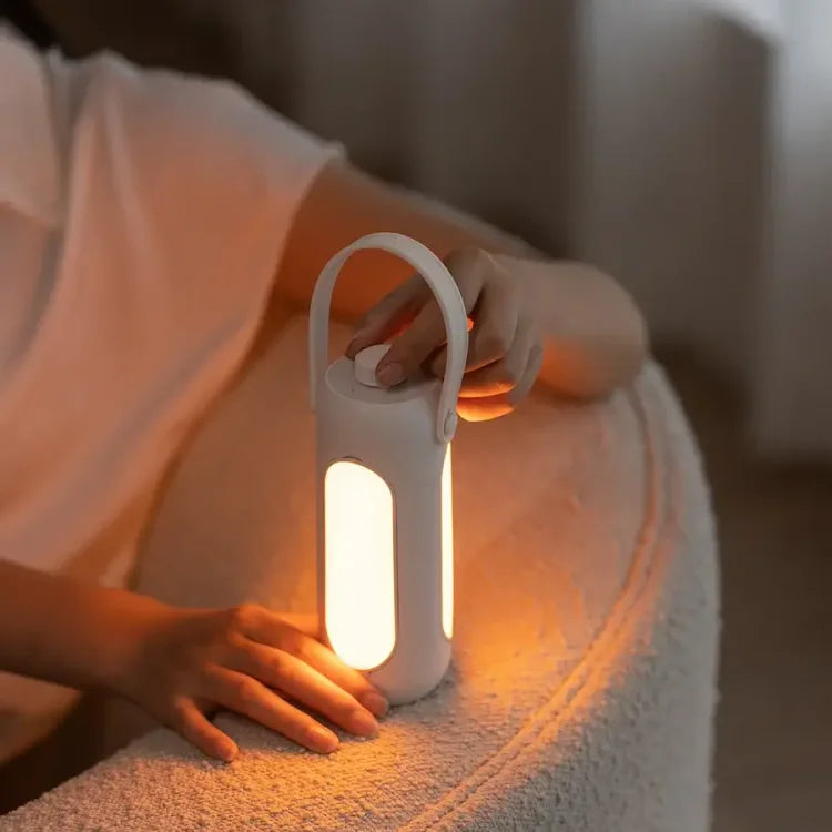 Foldable Camping Lamp – USB Rechargeable Light with 3 Colours & 180h Battery