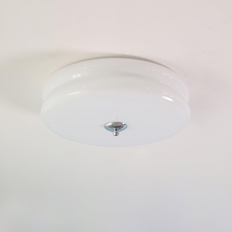 Vintage Art Deco Ceiling Light – Geometric Elegance with Integrated LED